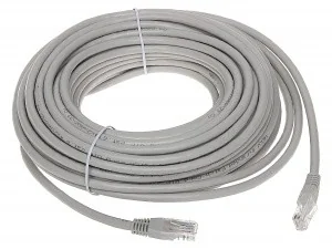 ABCVISION Patchcord RJ45/6/2.0-GREY kat.6 szary 2m RJ45/6/2.0-GREY - Kable komputerowe i do monitorów - miniaturka - grafika 2