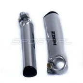 Kierownice rowerowe - Zoom Rogi MT-A27aluminum srebrne - miniaturka - grafika 1
