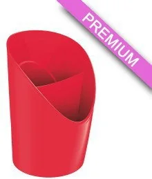 Esselte Pojemnik na długopisy Europost Vivida czerwony ES585-3 - Akcesoria na biurko Esselte Pojemnik na długopisy Europost Vivida czerwony ES585-3 - Akcesoria na biurko - miniaturka - grafika 1