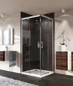 Kabiny prysznicowe - Huppe Aura Elegance 100x100 401310 - miniaturka - grafika 1