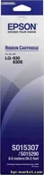 Etykiety do drukarek - Epson Taśma Black S015307, C13S015307 oryginał - miniaturka - grafika 1