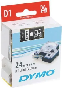 Dymo Oryginał taśma do drukarek etykiet D1 53718 | 24mm x 7m | biały czarny S0721010 - Taśmy do drukarek barwiące - miniaturka - grafika 7