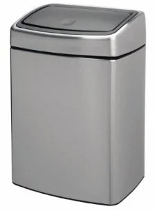 Brabantia Kosz Touch Bin 10L - MATT FPP 477225 - Kosze na śmieci - miniaturka - grafika 2