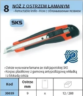 Proline nóż Z OSTRZEM ŁAMANYM SK5 30039 - Nożyce i noże - miniaturka - grafika 2