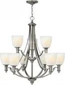 Lampy sufitowe - Elstead Lighting Lampa wisząca TRUMAN kol. ANTYCZNY Nikiel (HK/TRUMAN9) - Hinkley - - miniaturka - grafika 1