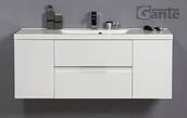 Szafki łazienkowe - Gante Szafka z umywalką 120/48C Elegante B - miniaturka - grafika 1