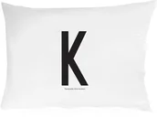 Poszewki na poduszki - Design Letters Poszewka na poduszkę  Arne Jacobsens Vintage ABC litera K - miniaturka - grafika 1