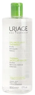 Uriage Eau Micellaire Thermale oczyszczający płyn micelarny do skóry tłustej i mieszanej Purifies Removes Make-up Cleanses 500 ml - Płyny micelarne - miniaturka - grafika 2