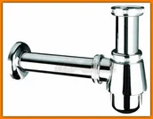 Syfony - McAlpine półsyfon umywalkowy butelkowy chrom 220CB - miniaturka - grafika 1