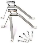 Uchwyty i mocowania do anten satelitarnych - ABCVISION OBEJMA OMP-50L30 MUROWA Z PODPORĄ - miniaturka - grafika 1