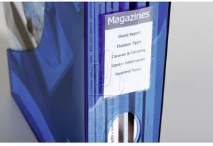 Durable Samoprzylepna kieszeń Pocketfix 74 x 43mm 10 sztuk 8022-19 - Etykiety samoprzylepne i bloki etykiet - miniaturka - grafika 2