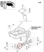 Części i akcesoria do maszyn rolniczych - CNH TULEJA MOSIĘŻNA ZAWIESZENIA PRZEDNIEJ OSI 5140889 - miniaturka - grafika 1