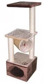 Drapaki dla kotów - Yarro Drapak Rollo 109Cm Z Budką 35X35Cm Beżowo-Brązowy - miniaturka - grafika 1