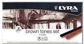 Przybory szkolne - Lyra Pastele Suche Odcienie brązu 5641121 - miniaturka - grafika 1