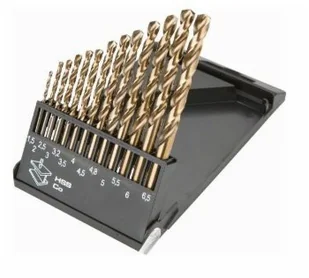 Graphite Wiertła Do metalu HSS-Co 1.5-6.5mm komplet 13sztuk 57H088 - Wiertła - miniaturka - grafika 3