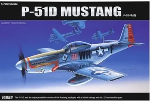 Academy P-51D Mustang 12485 - Kolekcjonerskie modele pojazdów - miniaturka - grafika 3