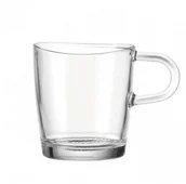 Szklanki - Leonardo WYPRZEDAŻ! LEONARDO LOOP FILIŻANKA SZKLANKA 260 ML Z POFALOWANYM BRZEGIEM BTRZY SALE043365 - miniaturka - grafika 1