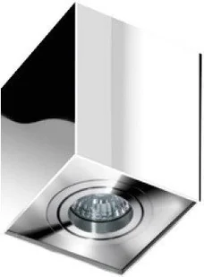 Azzardo ELOY GM4106 Chrom Oprawa sufitowa GU10 1X50W 267 / GM4106 CH - Lampy sufitowe - miniaturka - grafika 2