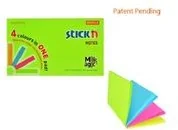 Ateneum Notes samoprzylepny Magic pad neon mix 76x127mm - Notesy i bloczki - miniaturka - grafika 2