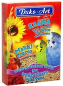 Karma dla ptaków - Dako-Art Makki Fructo Pełnowartościowy pokarm z owocami dla papużek falistych 500g - miniaturka - grafika 1