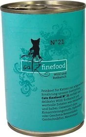 Catz Finefood N.21 Dziczyzna i Karmazyn Puszka 400g 5078 - Mokra karma dla kotów - miniaturka - grafika 2