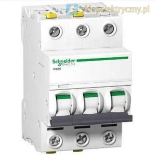 LEGRAND nadprądowy trójbiegunowy B 16A K60N A9K01316 SCHNEIDER - Bezpieczniki elektryczne - miniaturka - grafika 2