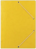 Teczki i skoroszyty - Donau Teczka z gumką , preszpan, A4, 390gsm, żółta 8643080-11PL - miniaturka - grafika 1