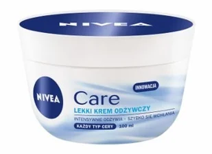Nivea Care Lekki Krem Odżywczy 100ml - Kremy do twarzy - miniaturka - grafika 3