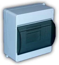 Elektro-Plast Obudowa natynkowa izolacyjna S-6 z szybką 0613-00 - Rozdzielnie elektryczne - miniaturka - grafika 2