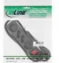 Listwy zasilające - InLine Listwa zasilająca 4 16445S - miniaturka - grafika 1