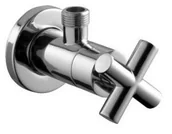 Zawory i kraniki - KFA Zawór wodny kątowy Symetric 1/2x3/8 - miniaturka - grafika 1