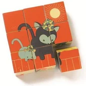 Klocki - Djeco Rodzinka DJ01952 - miniaturka - grafika 1