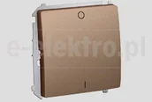 Wyłączniki światła i elektryczne - Kontakt Simon KONTAKT - SIMON S.A. Łącznik dwubiegunowy Basic moduł BMW2.01/29 - miniaturka - grafika 1