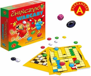 PRACA ZBIOROWA ALEX Gra Chińczyk/ Warcaby maxi - Powieści i opowiadania - miniaturka - grafika 2
