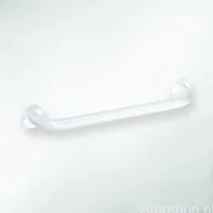 Akcesoria łazienkowe - Bemeta Poręcz prosta 100 cm, kolor biały HELP 301101004 - miniaturka - grafika 1