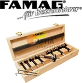 Uchwyty i stojaki do elektronarzędzi - FAMAG Zestaw wierteł BORMAXR z pilotem 8 szt. Symbol 1624.508 - miniaturka - grafika 1