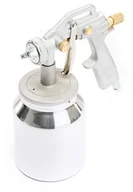 Pistolety pneumatyczne - AJ Pistolet do malowania ze zbiornikiem 1 l. 40248 - miniaturka - grafika 1