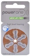 Baterie i akcesoria - Varta 6 x Baterie do aparatów słuchowych Power One 312 MF p312 - miniaturka - grafika 1
