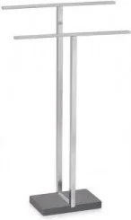 Blomus Stojący uchwyt na ręcznik (stal matowa) Menoto - Wieszaki łazienkowe - miniaturka - grafika 2