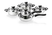 Zestawy garnków i patelni - Banquet Zestaw garnków Glory 10 części - miniaturka - grafika 1