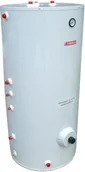 Zasobniki i wymienniki - Termica wymiennik 200 L z 2 wężownicami NISKA wersja, solarny W2W200N ze stali n - miniaturka - grafika 1