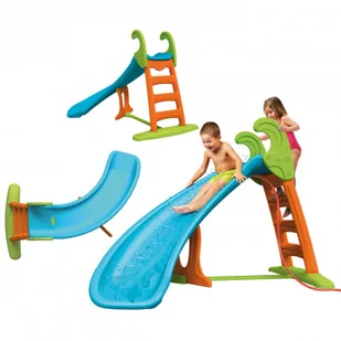 Feber Zjeżdżalnia dla dzieci z przyłączem do wody - Place zabaw - miniaturka - grafika 4