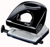 Dziurkacze - Leitz Dziurkacz duży metalowy LEITZ 5008 czarny 30 kartek 50080095 - miniaturka - grafika 1
