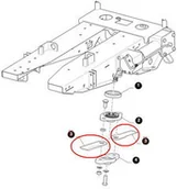 Części i akcesoria do maszyn rolniczych - CNH NÓŻ ROZDRABNIACZA HEDERA DO KUKURYDZY 84976065 - miniaturka - grafika 1