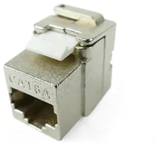 Akcesoria do serwerów - Cablematic - Keystone RJ45 Cat. 6 A Frau an TB110 STP montiert ohne Werkzeug - miniaturka - grafika 1