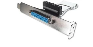 Assmann Kabel na śledziu LPT Typ DSUB25/IDC (26pin) Ż/Ż beż 0,25m (AK-580300-003-E) - Kable komputerowe i do monitorów - miniaturka - grafika 3