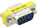 Adaptery i przejściówki - InLine Adapter AV Szeregowy DB9 męski - męski 32214 - miniaturka - grafika 1