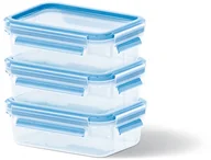 Pojemniki kuchenne - Emsa Zestaw pojemników 3x0,55 l Clip & Close 508570 - miniaturka - grafika 1