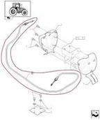 Części i akcesoria do maszyn rolniczych - CNH LINKA REWERSU 84315134 - miniaturka - grafika 1