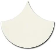 Płytki ceramiczne - Equipe Scale Fan White Matt 10,6x12 - miniaturka - grafika 1